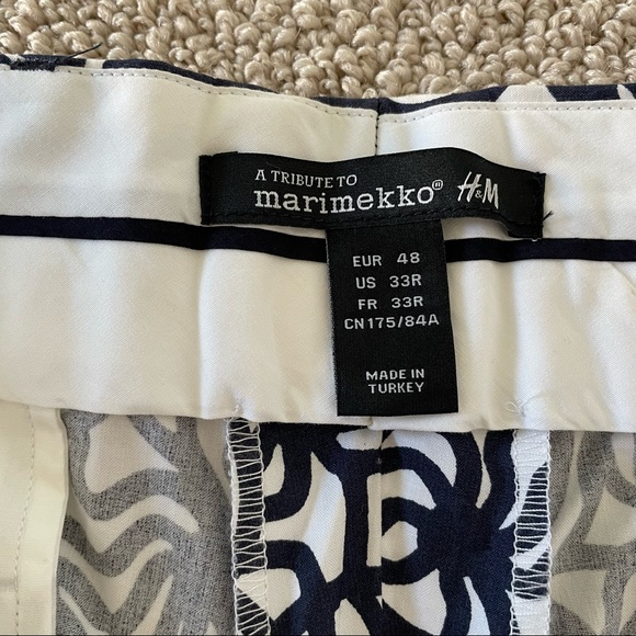 H&M A TRIBUTE TO marimekko Shorts, 33R - Picture 4 of 6